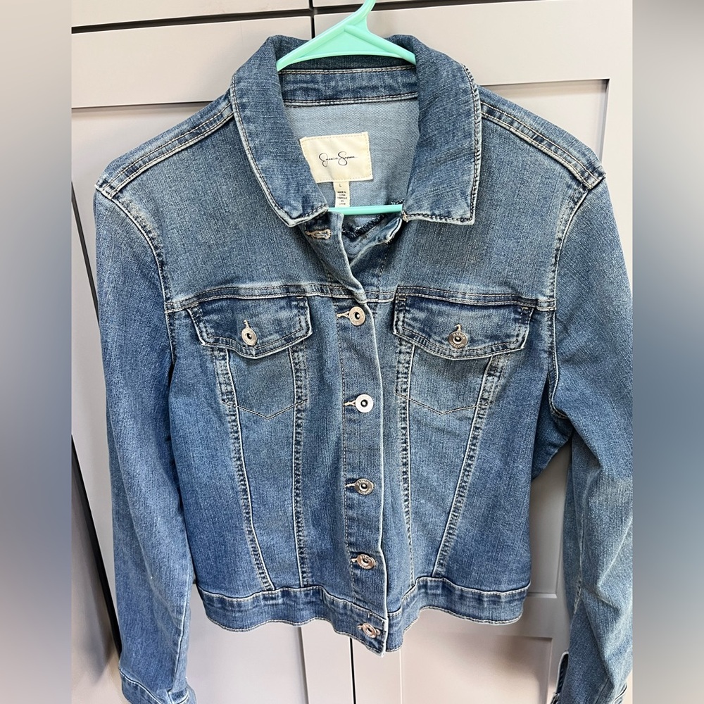 Jessica Simpson Light Blue Denim Jacket - Women's Jean Jacket